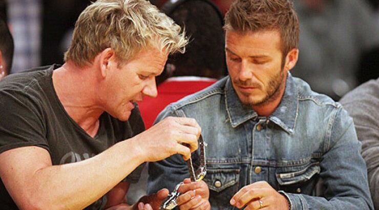 Αυτό είναι το εστιατόριο του Gordon Ramsay και του David Beckham!
