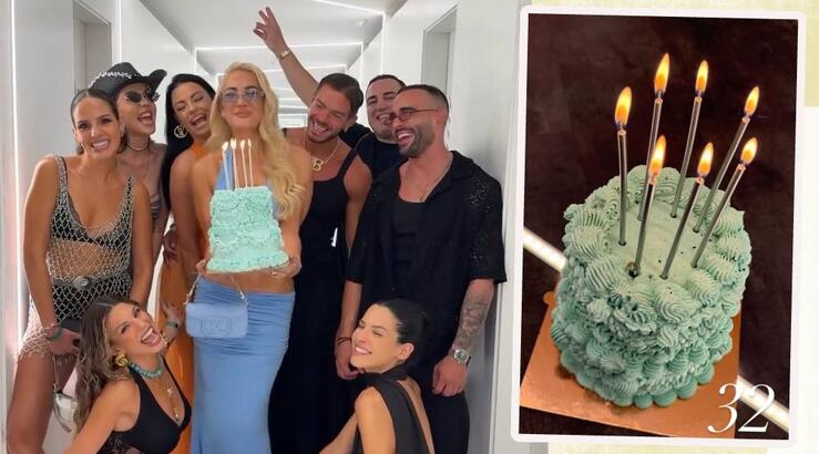 Ιωάννα Τούνη: Η τούρτα – έκπληξη από την παρέα της στην Ibiza [βίντεο]