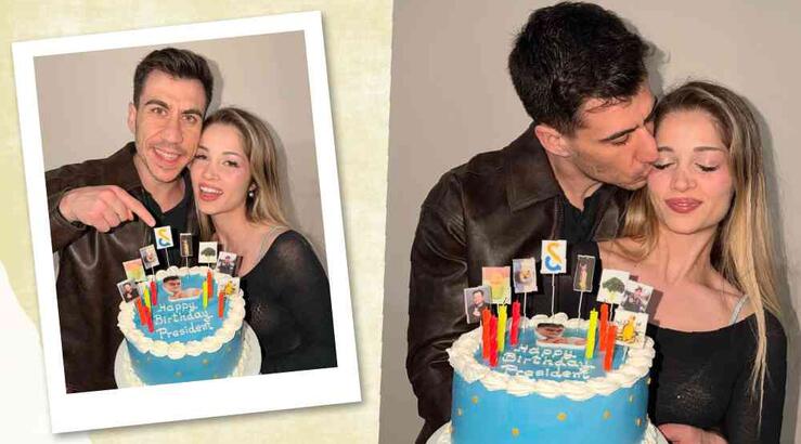 Φειδίας Παναγιώτου: Η τούρτα έκπληξη από τη μέλλουσα σύζυγό του για τα γενέθλιά του [εικόνες & βίντεο]