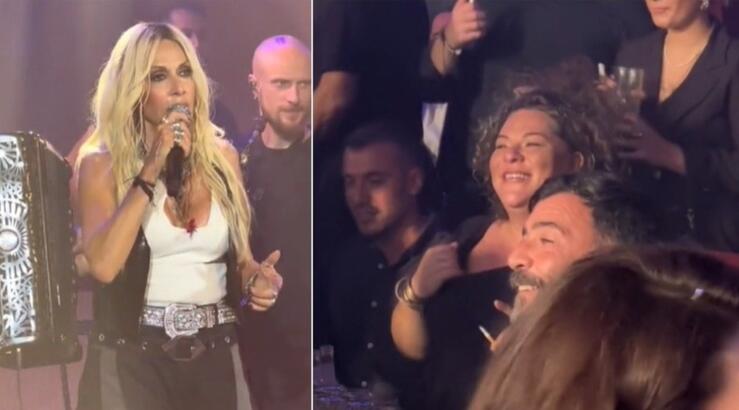 Άννα Βίσση: Η στιγμή που εντοπίζει τη Ζαμάνη στο κοινό και ετοιμάζεται να βγάλει τη μπλούζα της στη σκηνή [βίντεο]