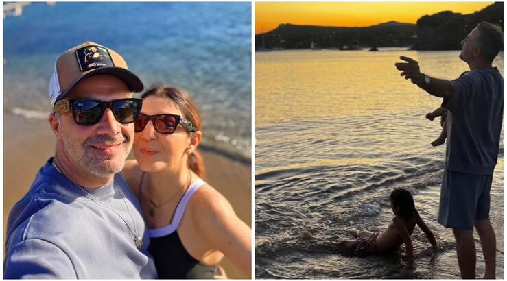 Μιχάλης Σοφοκλέους: Η τρυφερή εικόνα αγκαλιά με την κορούλα του σε διακοπές τους στο εξωτερικό [εικόνες]