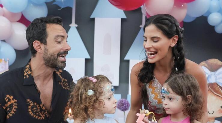 Μπόμπα - Τανιμανίδης: Στο νοσοκομείο η κόρη τους – Έσπασε το πόδι της [εικόνα]