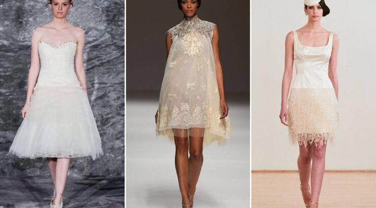 20 κοντά νυφικά φορέματα για να επιλέξεις