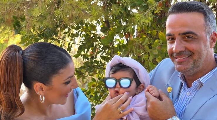 Μιχάλης Σοφοκλέους: Η σύζυγός του τον απαθανάτισε αγκαλιά με τη 10 μηνών κορούλα τους [εικόνα]