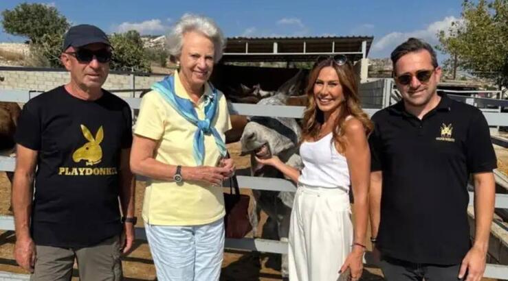 Η Πριγκίπισσα της Δανίας επισκέφθηκε τη φάρμα της Στέλλας Γεωργιάδου [εικόνες & βίντεο]