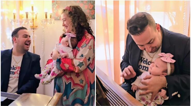 Μαυρίκιος – Ιλάειρα: Η 3 μηνών κόρη τους έκανε το πρώτο της μάθημα πιάνου [βίντεο]
