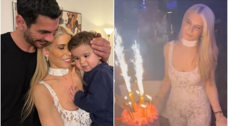 Έλενα Ανδρέου: Το party γενεθλίων της και η μεγάλη αγκαλιά στον γιο της [εικόνες]