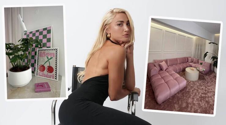 Ιωάννα Τούνη: Το νέο της σαλόνι είναι μία ροζ, chic πανδαισία [εικόνες]