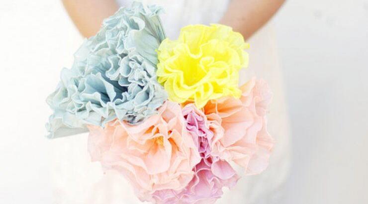 Μπουκέτο από χαρτί