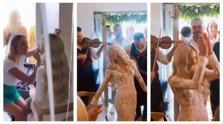 Συγκίνηση στα “αλλάματα” της Ανδρεάνας Φραγκούδη στην Πάρο! [βίντεο]