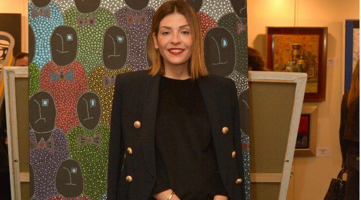 Η υπέροχη φούστα της Άννας Χατζηγρηγορίου