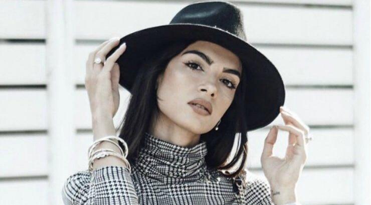 H Άντρεα Κυριακού δημιούργησε το πιο fashionable total black outfit