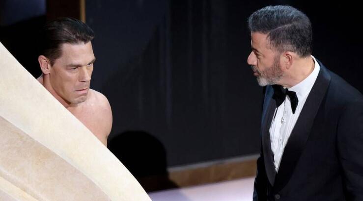 John Cena: Εμφανίστηκε γυμνός στη σκηνή των Oscar και έγινε viral [βίντεο]
