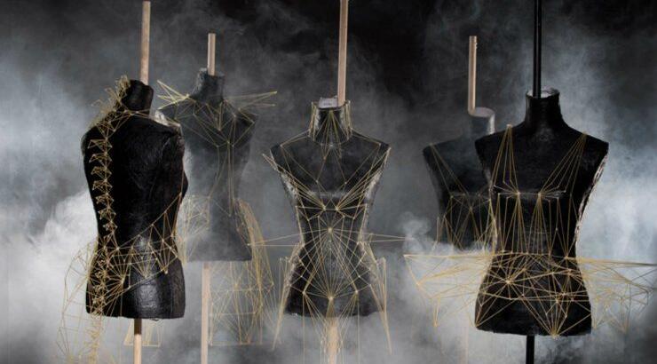 Σχεδιασμοί ρούχων από σπαγγέτι