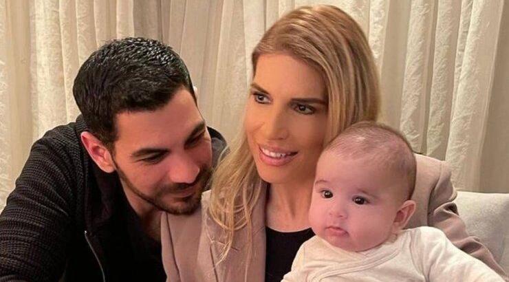 Σταύρος Κωνσταντίνου – Έλενα Ανδρέου: Η πρώτη “απόδραση” με τον 6 μηνών γιο τους [εικόνες]