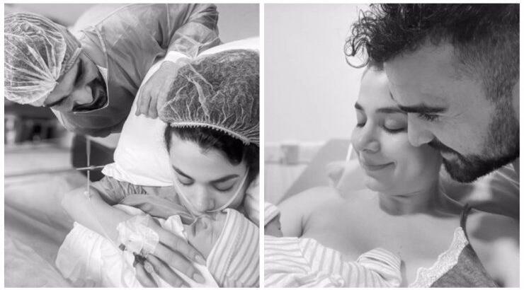 Βαλεντίνος Σιέλης – Φλωρεντία Σαββίδου: Η γλυκιά εικόνα της νεογέννητης κόρης τους στο σπίτι 