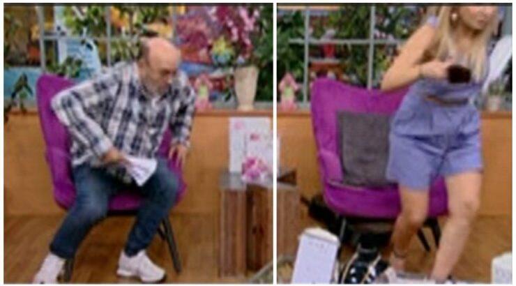 Δημητρόπουλος – Δαμιανού: Έντρομοι πετάχτηκαν κατά τη διάρκεια της εκπομπής [βίντεο]