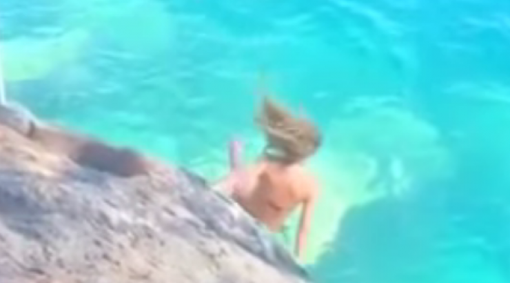 ΣΟΚ: Η παραλίγο μοιραία βουτιά ηθοποιού! [βίντεο]