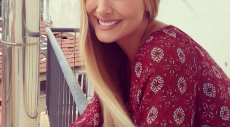 Η πρώτη φωτογραφία της Δέσποινας Καμπούρη από το μαιευτήριο με το μωρό της