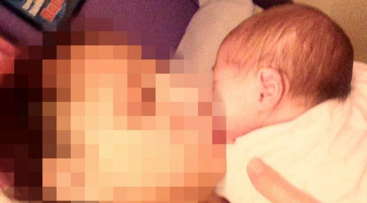 Ελληνίδα τραγουδίστρια αγκαλιά με τη νεογέννητη κορούλα της!