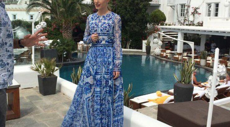 Ευγενία Νιάρχου: Φωτογραφήθηκε στη Μύκονο για το Madame Figaro