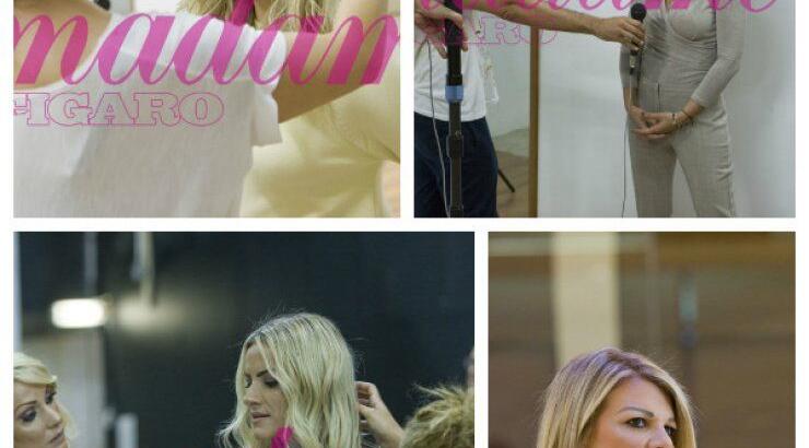 Βρεθήκαμε στο backstage της φωτογράφησης της εκστρατείας κατά του καρκίνου του μαστού για το τεύχος Οκτωβρίου της Madame Figaro