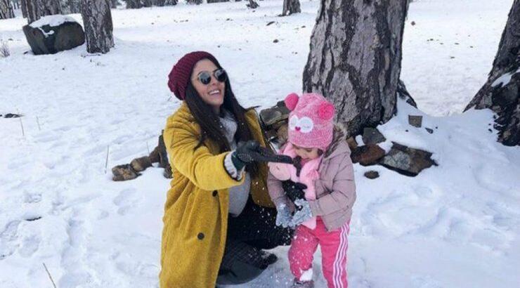 Μαρκέλλα Μαρίνα Κωνσταντίνου: Μας έδειξε πρώτη φορά το πρόσωπο της κορούλα της!