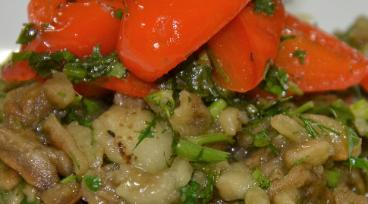 Παραδοσιακή μελιτζανοσαλάτα