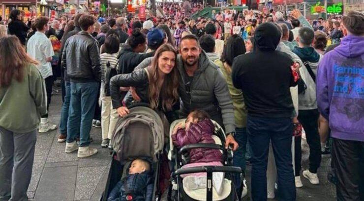 Κρίστη Αγαπίου – Πανίκος Λειβαδιώτης: Το φωτογραφικό άλμπουμ στη Νέα Υόρκη με τα παιδιά τους [εικόνες]