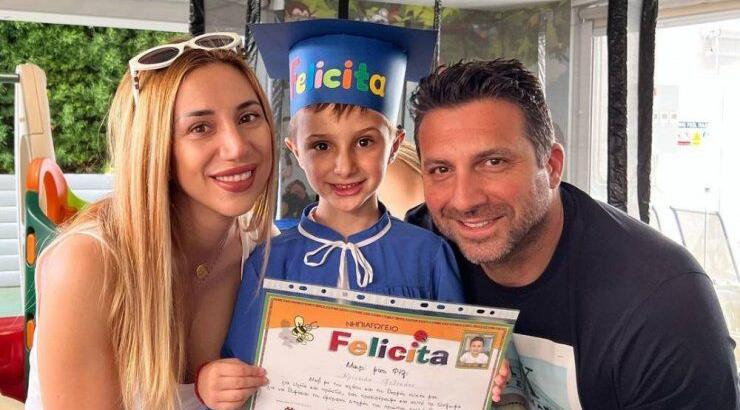 Κυριάκος Πελεκάνος: Τα δάκρυα στην αποφοίτηση του γιου του [εικόνες]