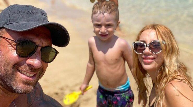 Κυριάκος Πελεκάνος: Παιχνίδια στην άμμο και οικογενειακές στιγμές σε παραλία του Πρωταρά