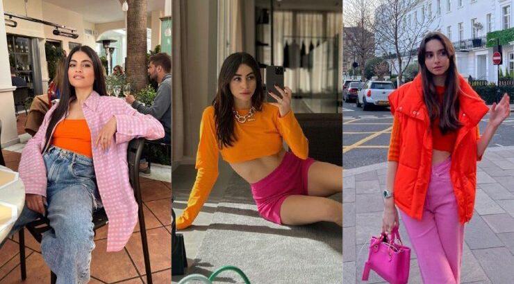 3 colour-block σύνολα ιδανικά για τo Σαββατοκύριακο