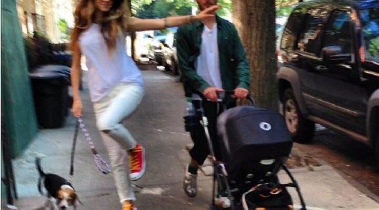 Σοφία Καρβέλα - Θανάσης Πανουργιάς: Κυριακάτικη έξοδος με τον Νίκο jr!