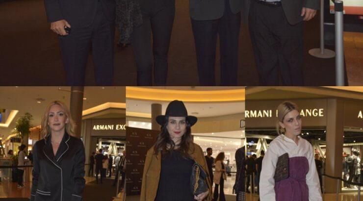 Στο opening του καταστήματος Armani Exchange