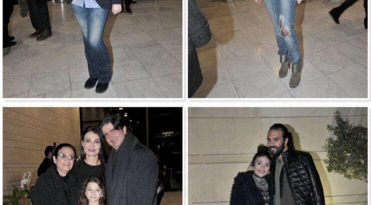 Στην πρεμιέρα της παράστασης "Ένας κύκλος με κιμωλία"