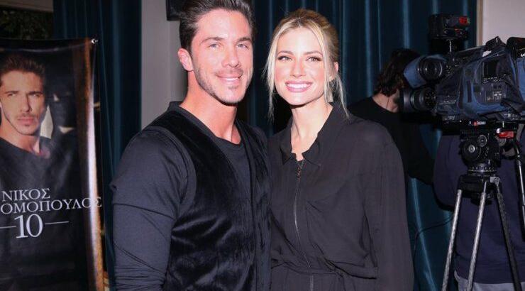 Ευαγγελία Αραβανή - Νίκος Οικονομόπουλος: Τους είδαμε πρώτη φορά σε τρυφερές στιγμές!