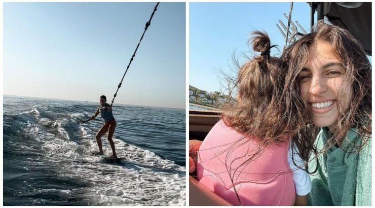 Θέλξια Βαλέρια Φραγκούδη: Έκανε για πρώτη φορά wake surfing και εντυπωσιάζει [εικόνες & βίντεο]