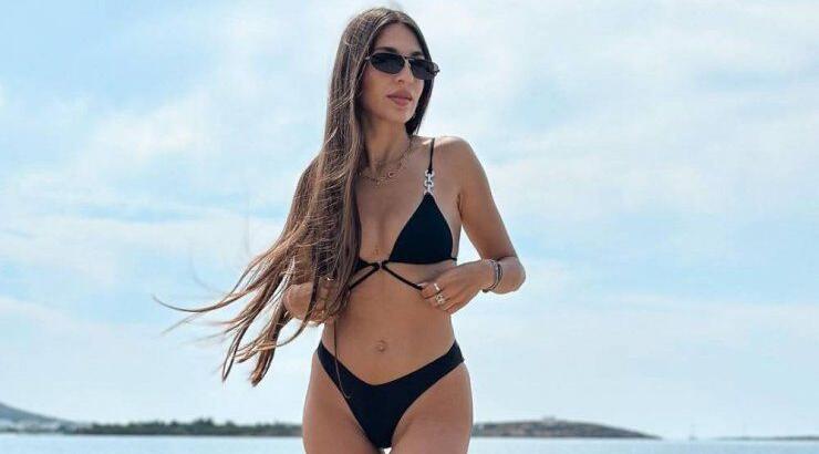 Θέλξια Βαλέρια Φραγκούδη: Πήρε inspo από το tiktok και μας χάρισε τις πιο εντυπωσιακές εικόνες παραλίας