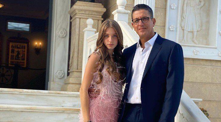 Χριστόφορος Τορναρίτης: Για σκι με την κόρη του, Νικόλ! [εικόνα]