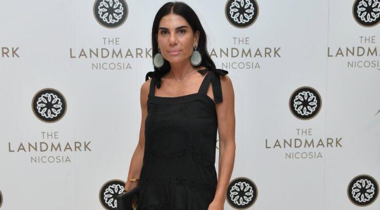 Το total black look της Μαρίας Ιωάννου