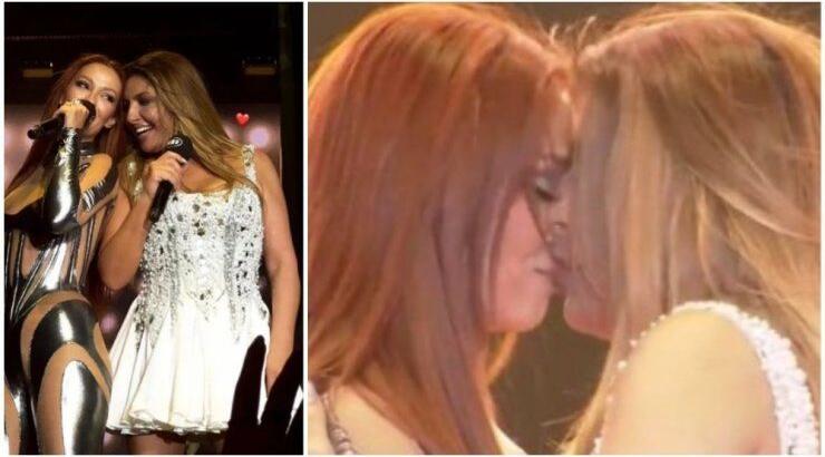 Φουρέιρα - Παπαρίζου: Η στιγμή που ανταλλάζουν φιλί στο στόμα on stage στα "Mad VMA" [βίντεο]