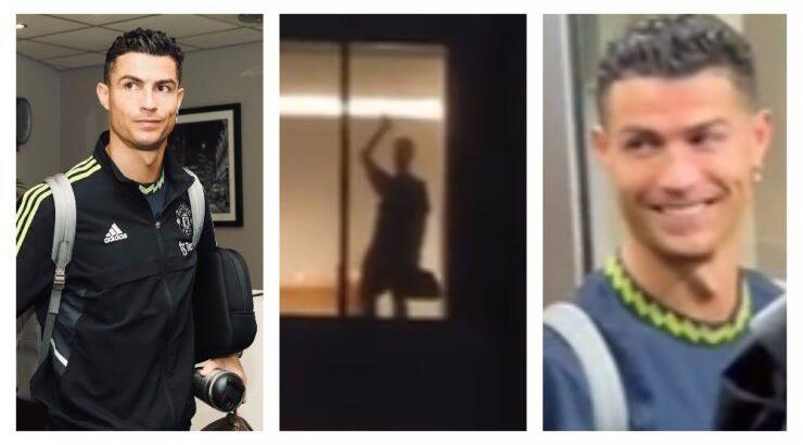 Cristiano Ronaldo: Αφίχθηκε στην Κύπρο - Η στιγμή που χαιρετάει τους θαυμαστές του [βίντεο]