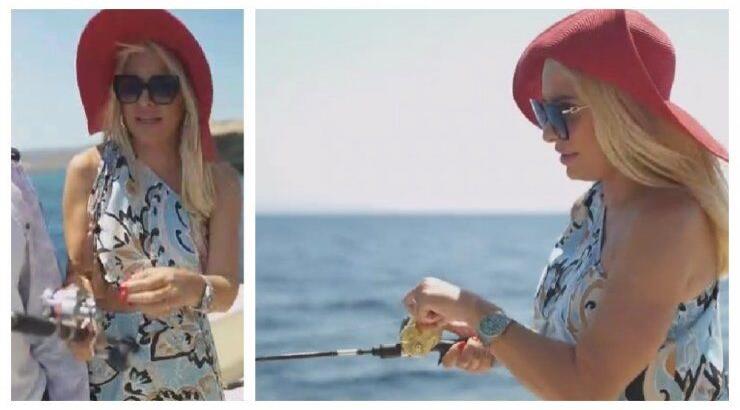 Ελένη Μενεγάκη: Πήγε για ψάρεμα με γνωστό ηθοποιό και το αποτέλεσμα ήταν άκρως απολαυστικό [βίντεο]