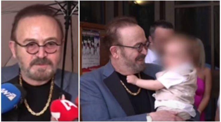 Σταμάτης Γονίδης: Δάκρυσε από συγκίνηση στη βάφτιση του εγγονού του [βίντεο]