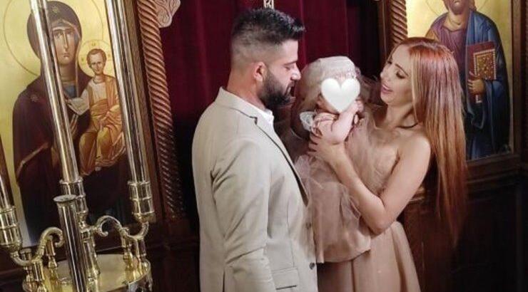 Χριστιάνα Θεοδώρου - Σπύρος Χρίστου: Βάφτισαν την κορούλα τους!