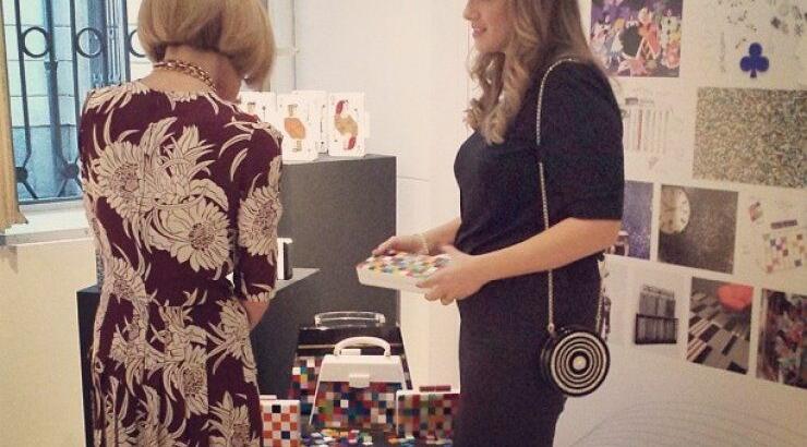 H Urania Gazelli συναντά την Anna Wintour