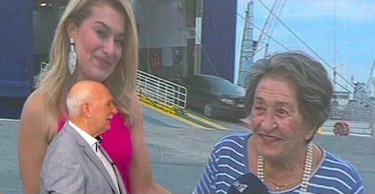 Γιώργος Παπαδάκης: Άφωνος όταν η ρεπόρτερ του συνάντησε τη μητέρα του Αντώνη Ρέμου στο λιμάνι