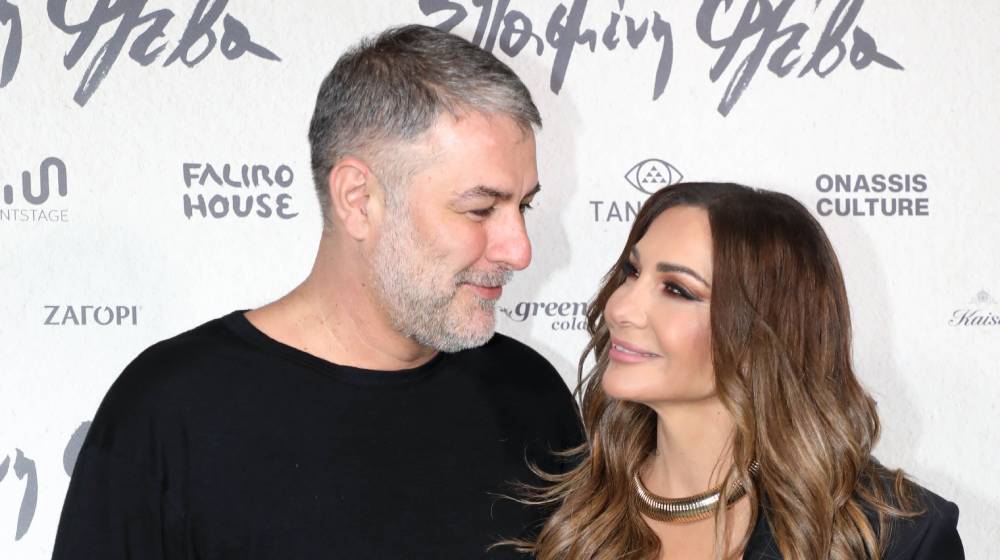 Βανδή: Στο πλευρό του Μπισμπίκη στην επίσημη προβολή της ταινίας που πρωταγωνιστεί [εικόνες]