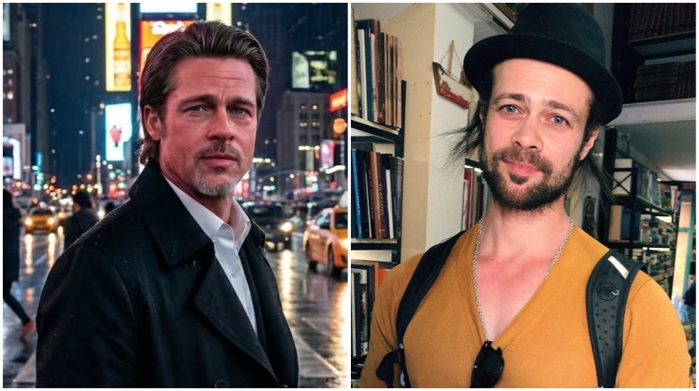 Άρης Κοντός: Τα πρώτα λόγια του κούκλου σωσία του Brad Pitt - Έφθασαν μαζί στην Ύδρα [βίντεο]