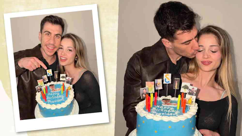 Φειδίας Παναγιώτου: Η τούρτα έκπληξη από τη μέλλουσα σύζυγό του για τα γενέθλιά του [εικόνες & βίντεο]